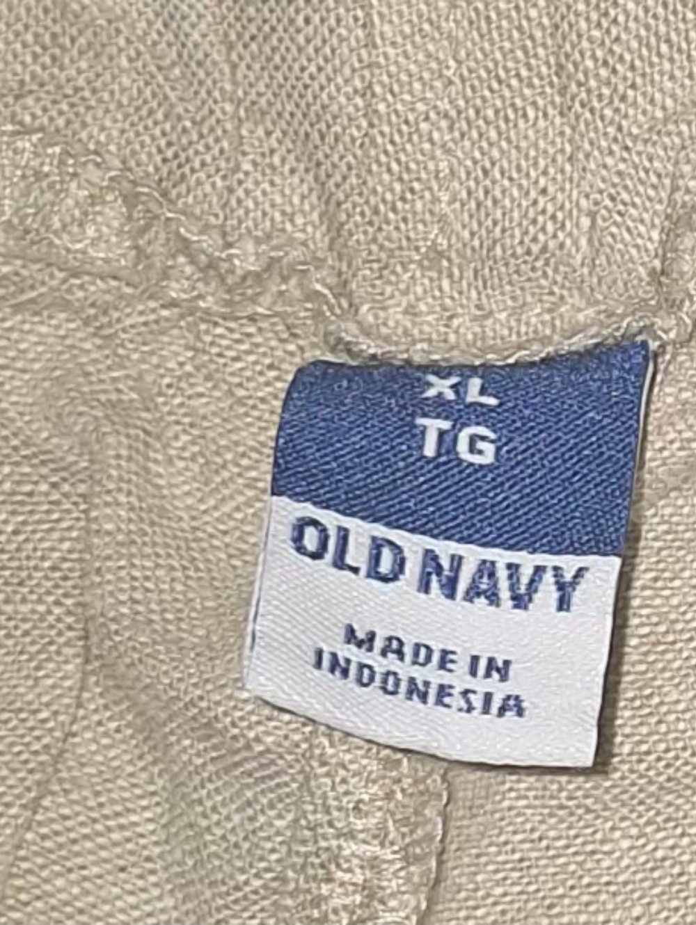 XL EUC Old Navy Linen Skort - Picture 4 of 5